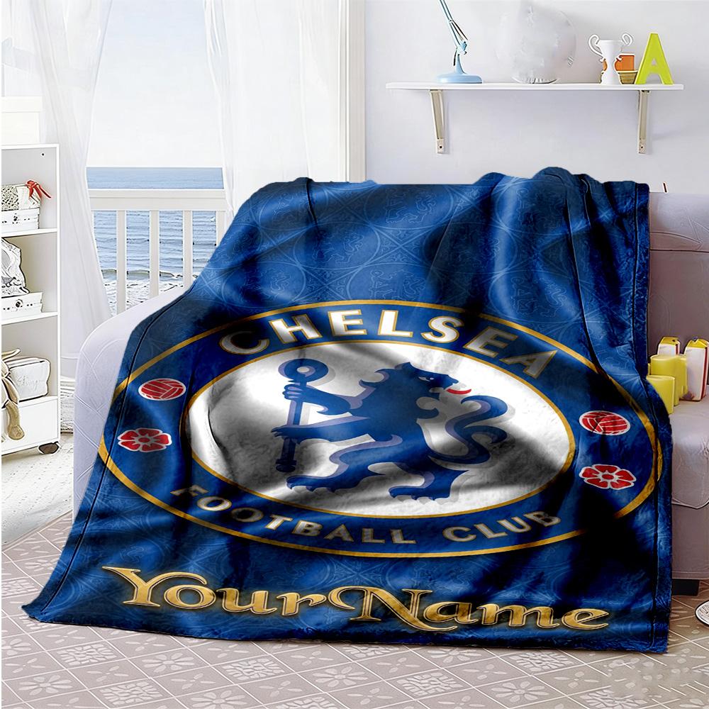 Chelsea Personalized Name Blanket Cozy Personalized Blanket Ultra-Soft for Home Decor Bedding Seaside Picnics Ideal for All Seasons