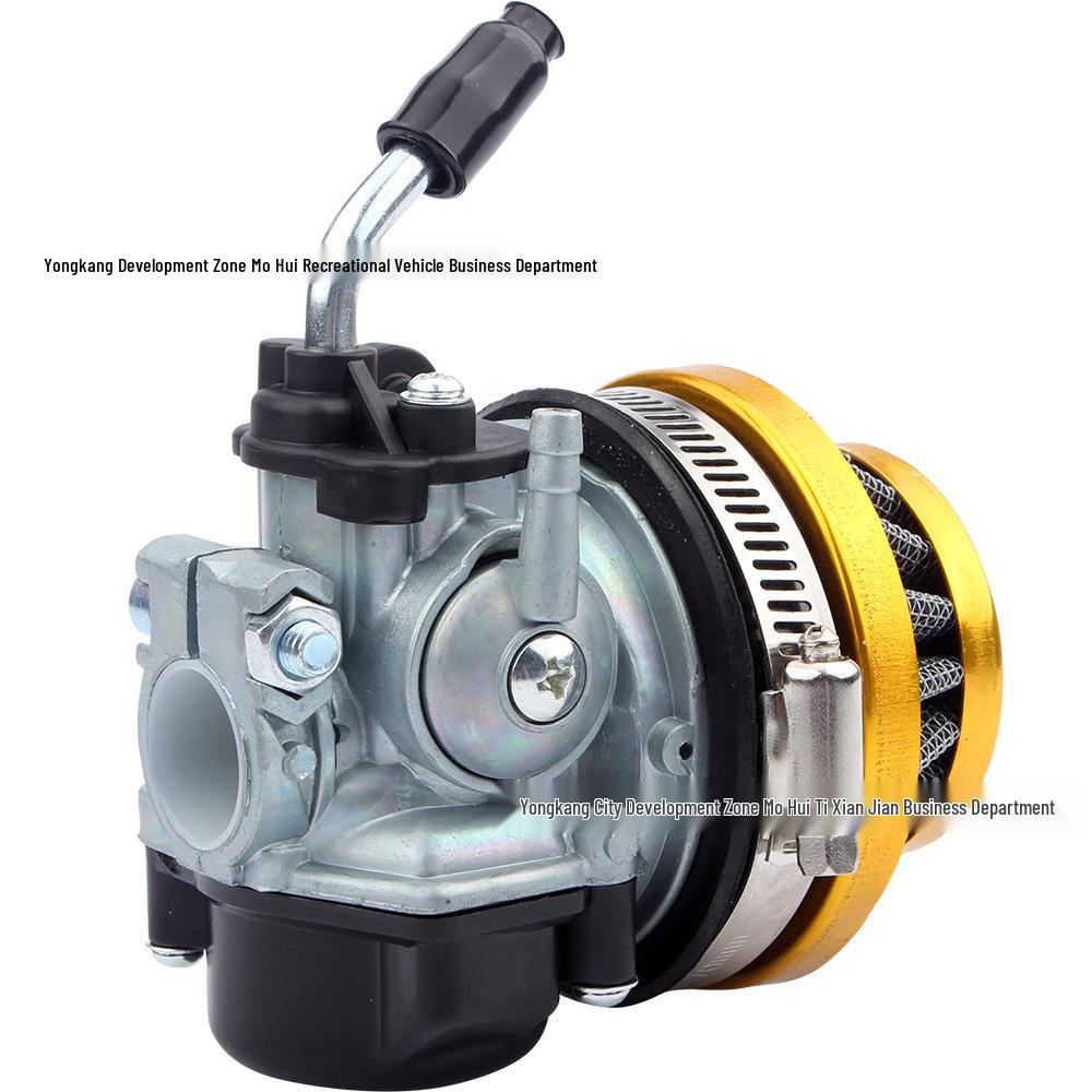 Gold Mini Motorcycle ATV Carburetor with Air Filter - 37/50/80CC Off-road, Beach Accessories, Four-Wheeler. Motorcycle Carburetor