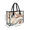 Boho Wave Pattern Tote Bag for Daily Use Stylish Casual Large Carry Shoulder Bag for Women