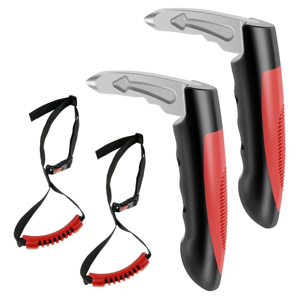 2/4/8Pcs Car Door Assist Handle 2-in-1 Multifunc Car Support Handle Window Breaker Seniors Car Handle Assist Emergency Tools