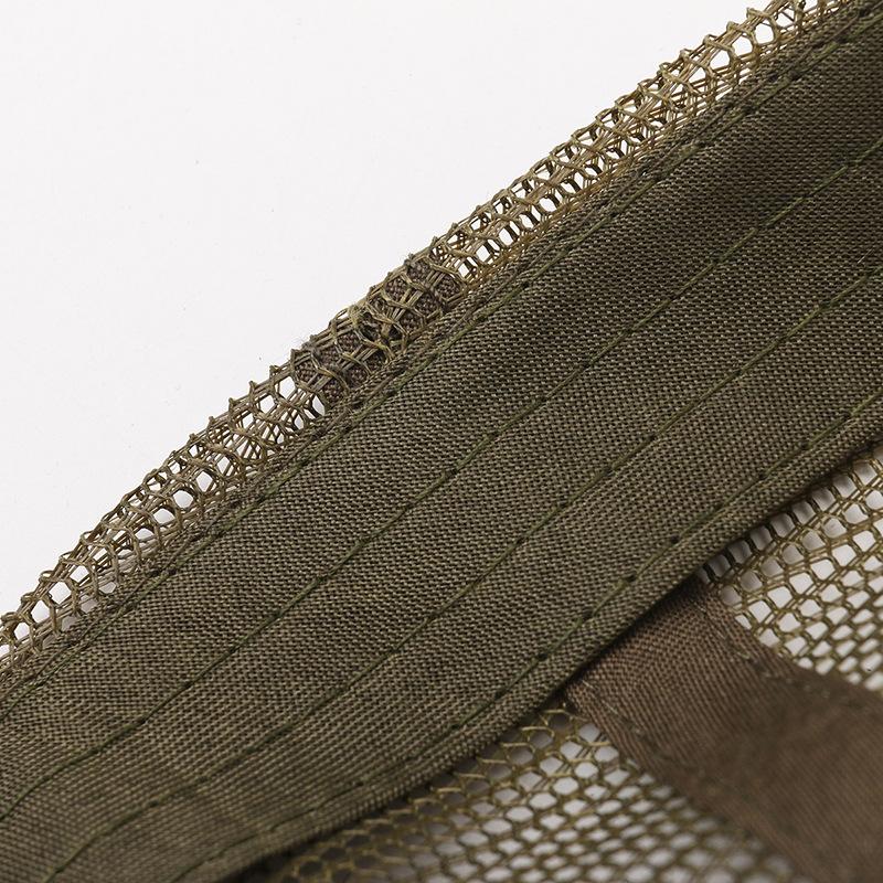 Pălărie de Soare de Vară pentru Bărbați, din Plasă Respirabilă, Camuflaj de Exterior, Șapcă de Baseball Brodată