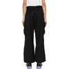 Y-3 Elastic High-Waisted Loose Cargo Pants Women Pants Black IN4373