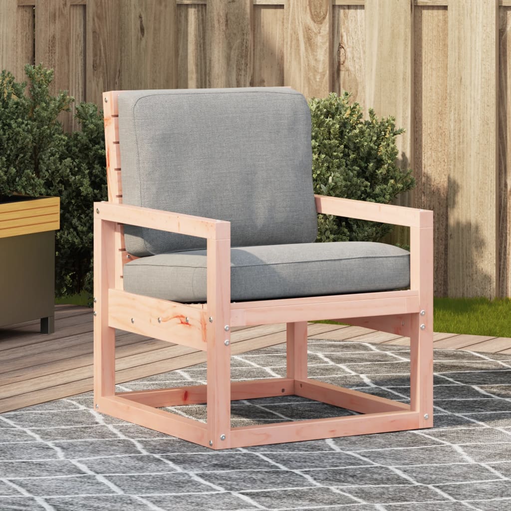 Garden Chair 57.5 X 63 X 76 Cm Solid Douglas Fir Wood