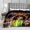 Pop Star Collage Blanket for all seasons blanket lunch break throw gift