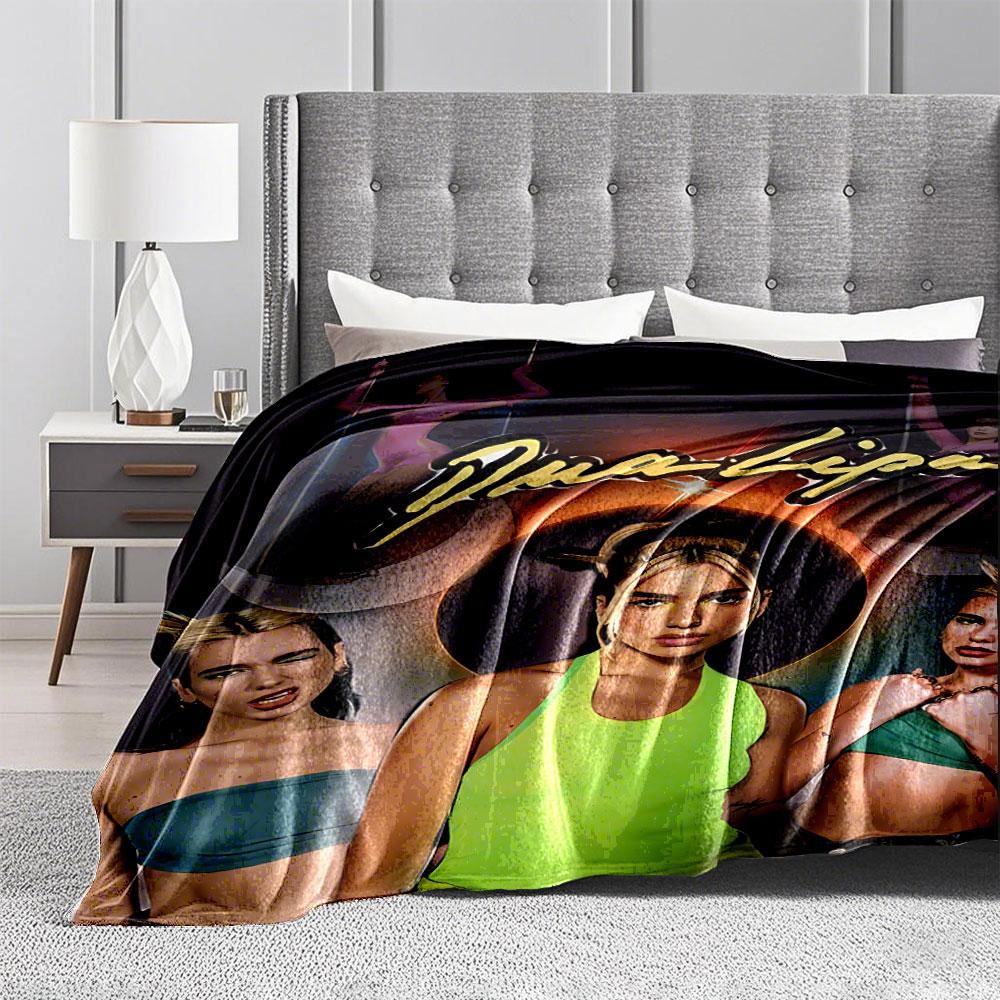 Pop Star Collage Blanket for all seasons blanket lunch break throw gift