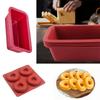 Silicone Mini Muffin Tray Non Stick Cupcake Chocolate Candy Baking Moulds Heat Resistant Kitchen Baking Tools Easy Mould Release