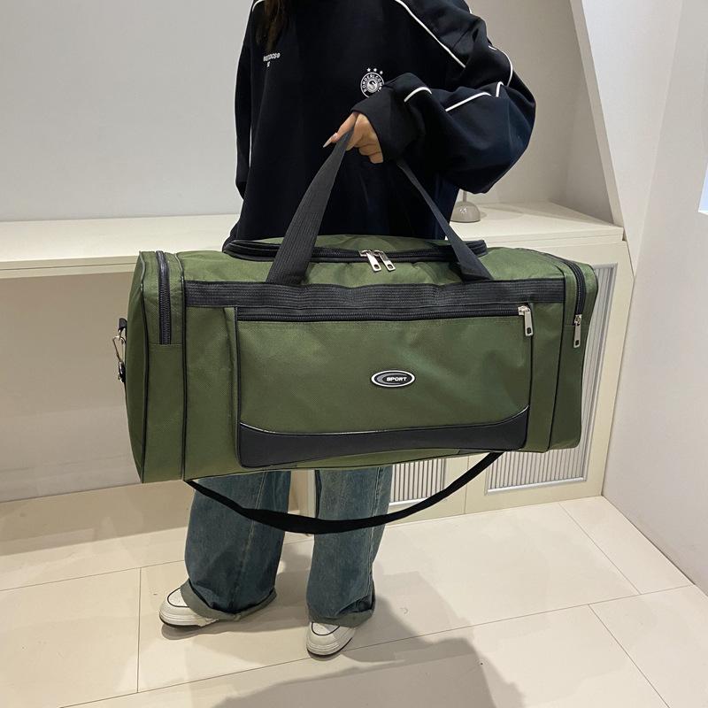 Long and short distance outings, simple handbags, large capacity moving clothes, large capacity luggage bags