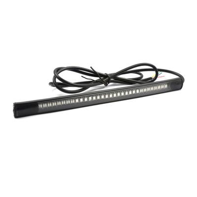 Motorcycle LED License Plate Light Multifunctional Red Yellow LED Tail Light for Modification