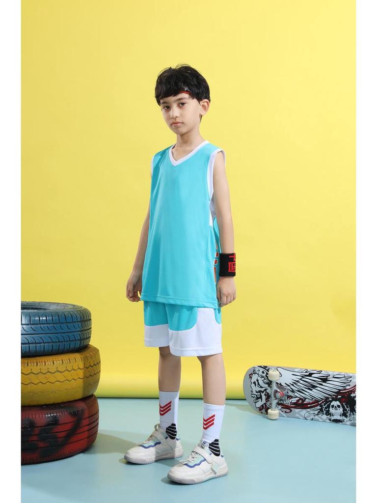 Youth and Adult Quick-Dry Breathable Basketball Jersey - Multi-Color, Customizable Training Camp Performance Wear