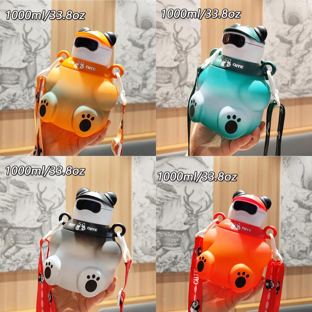 Children Cartoon Water Bottle With Leakproof Sealed Lid For Kids And School Use