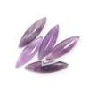2-5 Stück/Los Natürliche Steinkabochonen Unregelmäßig Oval Quadrat Wassertropfenförmig Amethyst-Kabochon Für DIY Ringe Halsketten Zubehör