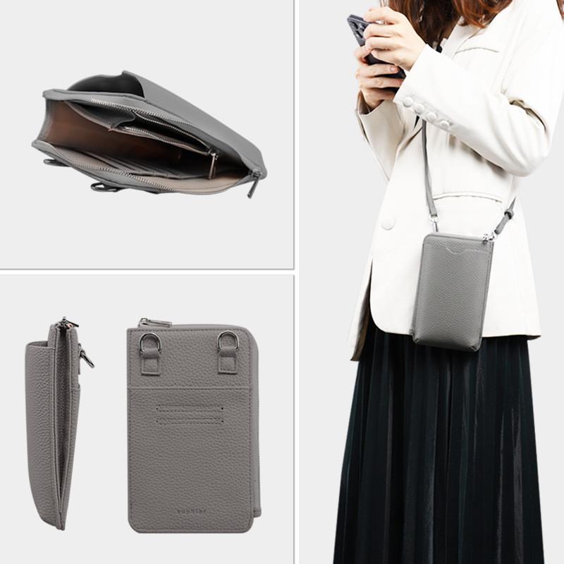 Women Crossbody Mobile Phone Bag Fashion Design ID Card Pack Credit Card Holder Wallets Female Shoulder Bag