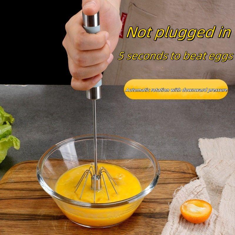 Haushaltsküchenwerkzeuge halbautomatischer Eierschläger rotierender Sahne-Eimixer Haushalts-Hand-Eierschläger Backwerkzeuge
