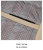 Men's Autumn/Winter Cotton Stand-up Collar Jacket - Business Casual, Solid Color, Thicken, Dad's Style