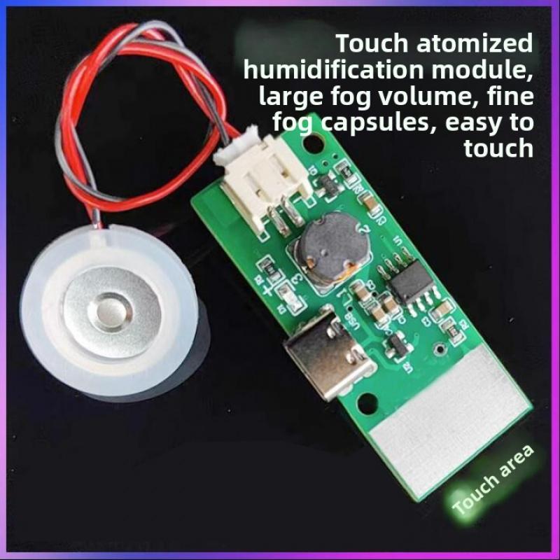 USB Ultrasonic Humidifier Driver Board DIY Atomization Module for Experiment Incubation Sensitive Humidification