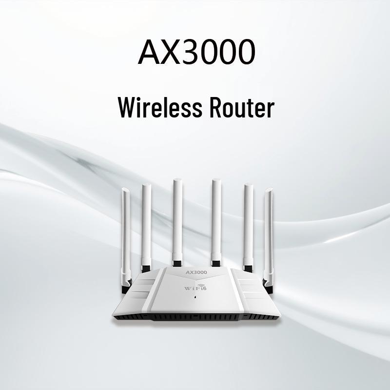 Dual-Band WiFi6 Router for Entrepreneurs - High-Speed LAN Sharing with Russian/Spanish Support
