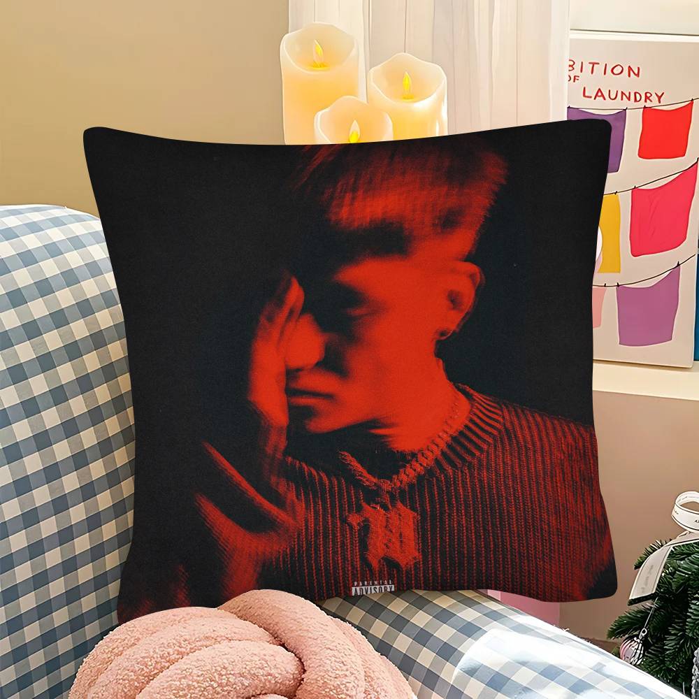 pc Singer Kidd Voodoo Songs Pillow Case Fashion Square Pillowcase Bedroom Sofa Room Ins Decoration Leisure