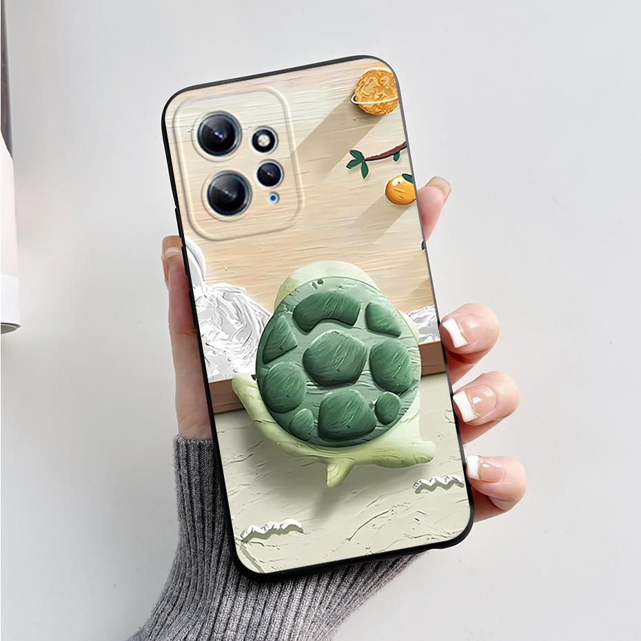 Case For Xiaomi Redmi Note 12 12S 4G 5G Patterned Full Protection Soft Silicone Stylish Cartoon Cover For Redmi Note 12 S Funda
