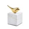 New Chinese and American Bird Ornaments, Handicraft Decoration, Marble Base, Home Modern Model Room, Nordic Accessories