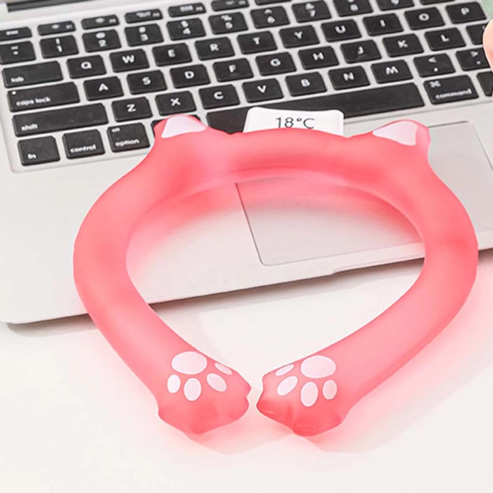 Reusable Neck Cooler Lasting Neck Cooling Ring Cooling Neck Wraps  For Fitness Summer Outdoor