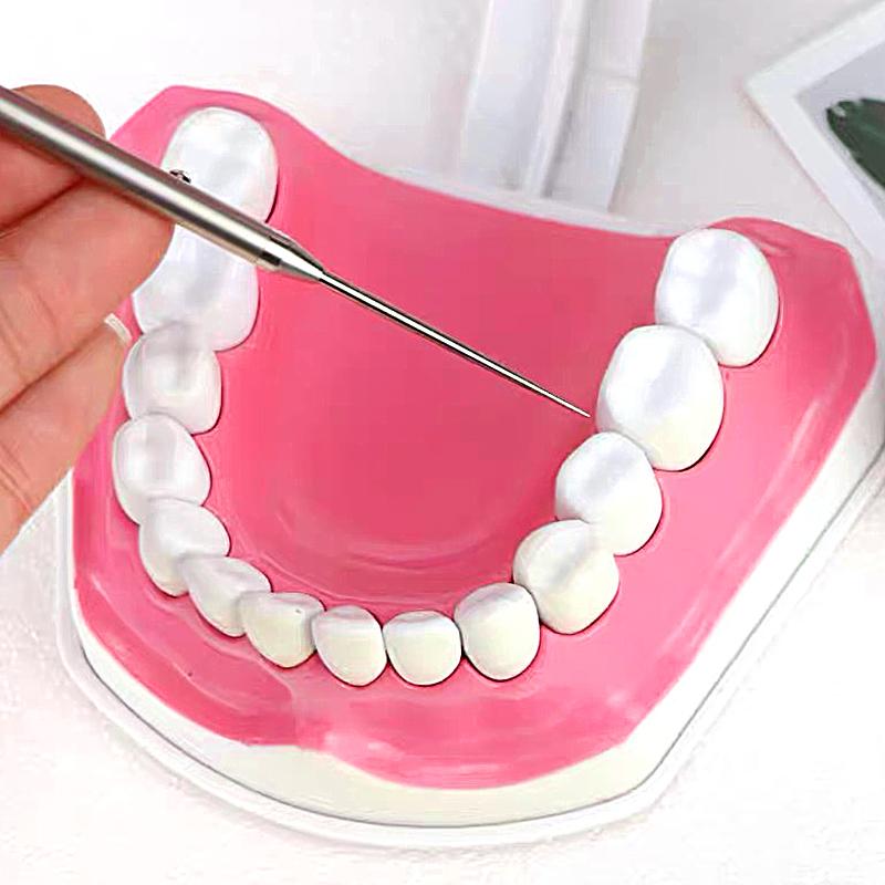 1ks kovová vidlička na ovoce Vysoce pevná dárková klíčenka Stahovací párátko Přenosné venkovní