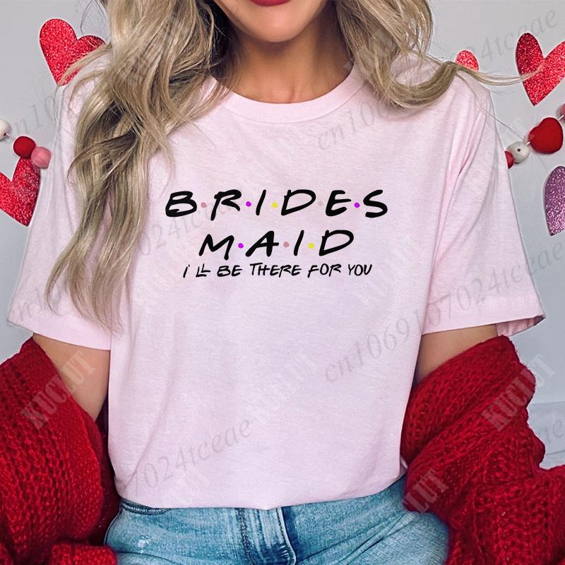 I The Birde  Groom Tshirt Bachelorette Farewell Party Tee Team Bride Shirt Bridal Shower Wedding Tops EVJF Bridesmaid Blouses