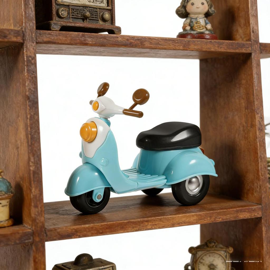 Miniature Scooter Toy Dollhouse Accessory Mini Size toy models