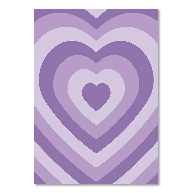 1Pcs Wall Art Canvas Painting Color Living Room Home Decor Strawberry Love Interior Paintings Butterfly Sunflower Girls’ Bedroom No Frame