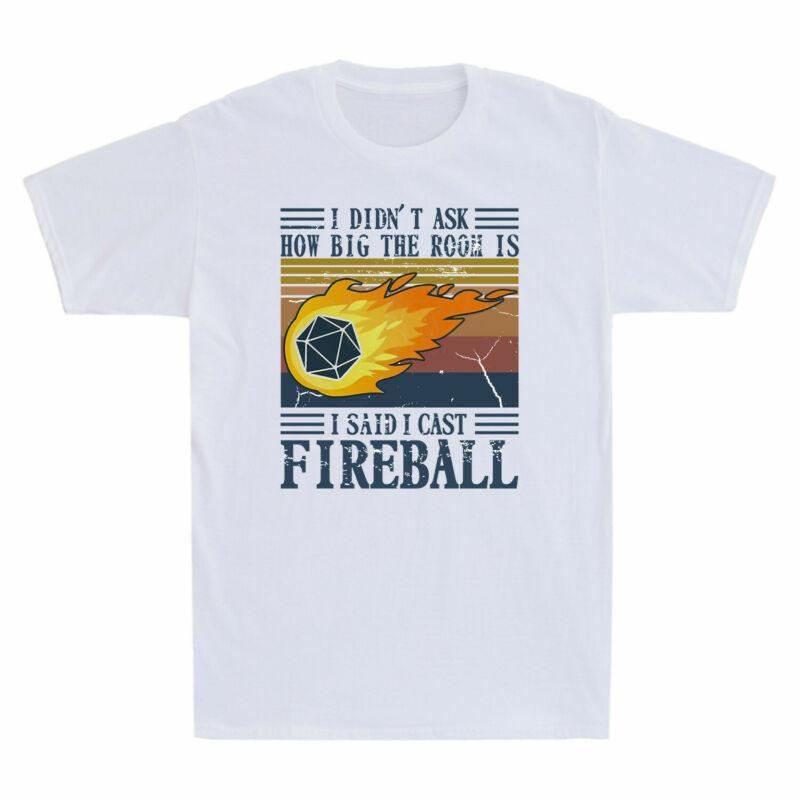 I How Big Said Ask Black I Is Unisex's Fireball Retro T-Shirt The Didn¡¯t Room Cast
