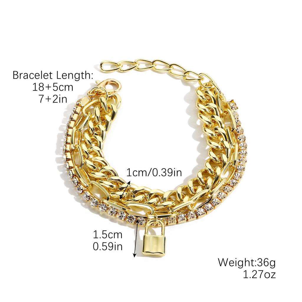 Light Luxury Cold Style Bracelet Girls' High-Grade Multi-Layer Bracelet Bracelet