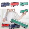 1/8 cast Locomotive Toy with Pull Back Action for Children Gifts