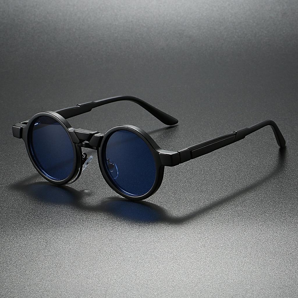 JYL TS Sunglasses UV Protection Round Punk Hip-hop Streetwear/3226
