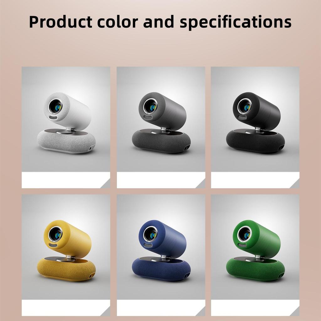 Vivicine Neuestes YT900 Android 13 1920x1080p Full HD 1080p Heimkino-Projektor, Autofokus, Automatische Trapezkorrektur