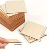 10pcs 150x150mm DIY Crafts Wood Squares 100x100mm Wood Carving Sheets Home Decoration Wood