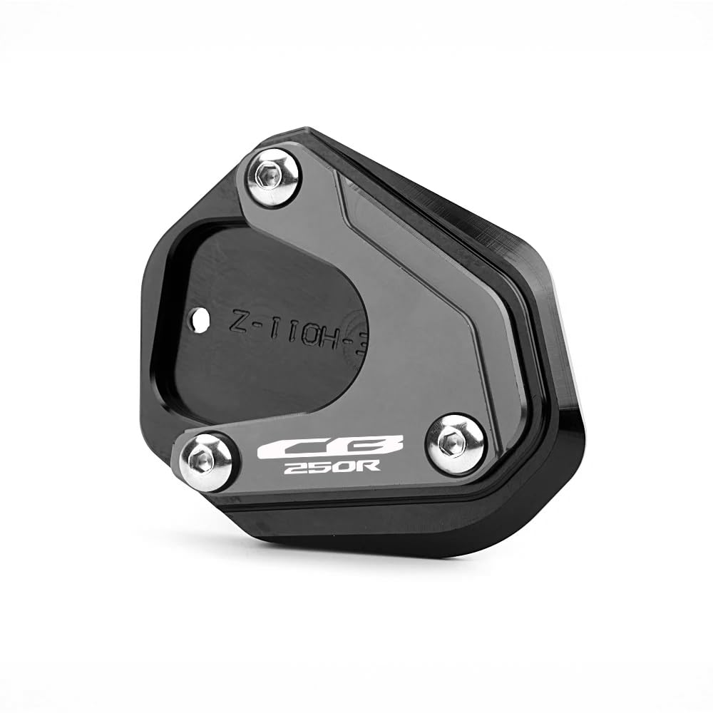 FOR CB250R CB250R 2018-2025 Motorcycle CNC Kickstand Foot Side Stand Extension Pad Support Plate