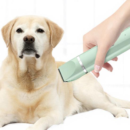 Elektrischer Tierhaartrimmer Leiser HundePfoten Trimmer Sicher Sanfter Katzenpflege Haarschneider Präzises Trimmwerkzeug für Hunde Katzen Pfoten Gesicht Ohren