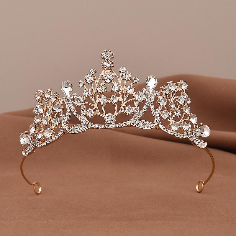 Children's Princess Crown Headdress: Birthday & Performance Dress Hair Accessories