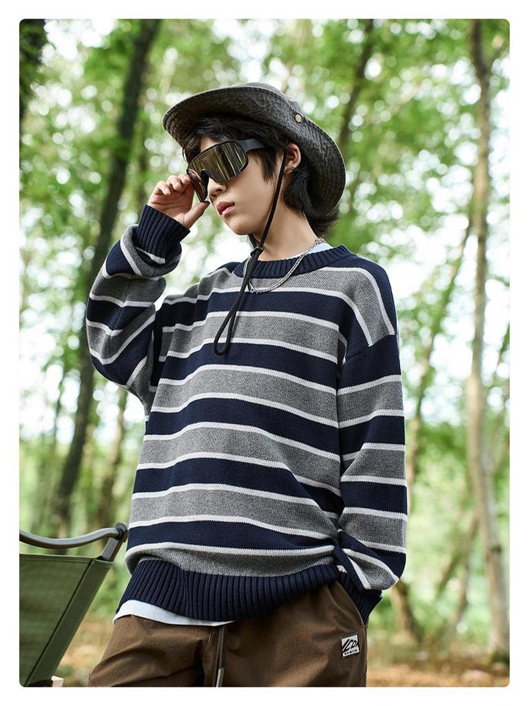 High-Elastic Premium Knit Sweater for Boys
