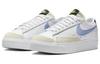Nike Blazer Low Platform Bianco Cobalto Bliss Donna FJ0738-100