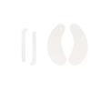 2 Pairs Silicon Eye Pads For Lash Lifting Reusable Eyelash Perming Silicone Pad Lash Lift Ribbons Eyelash Extension Makeup Tools
