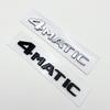 Glossy Black Silver S480 S500 S560 S580 S600 ABS Emblem for Mercedes Benz S W222 W223 Car Side Rear Badge Nameplate Logo Sticker QL0