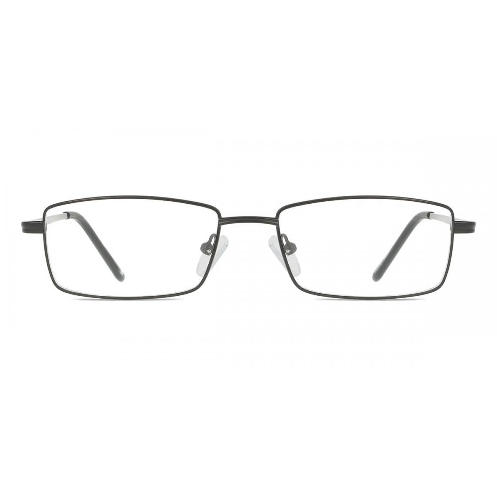 Full Rim Rectangle Black Smartbuy Collection Leyton 510c Fashion Unisex Eyeglasses