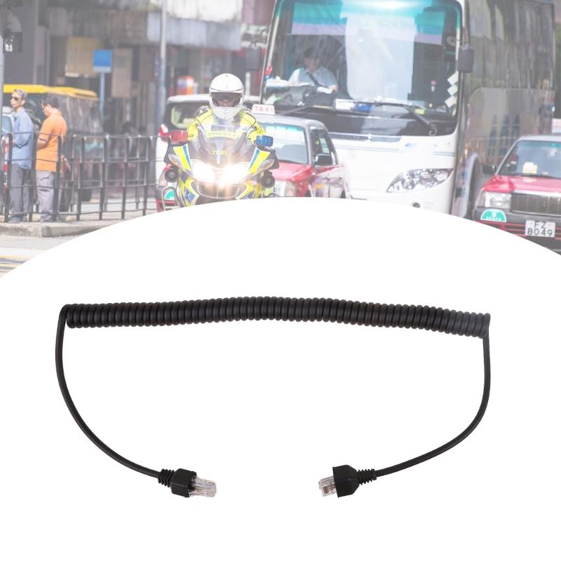 Electric Microphone Speaker Mic RJ45 Wires Supplies Cable Line for Yaesu FT450 FT817 FT857 FT897 Replace MH31A8J