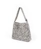 Roidesrois Leopard Flat Hobo Shopper Bag (White)