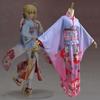 Fate Saber Cosplay Outfit Yukata Kimono Japanese Style Kimono for Women