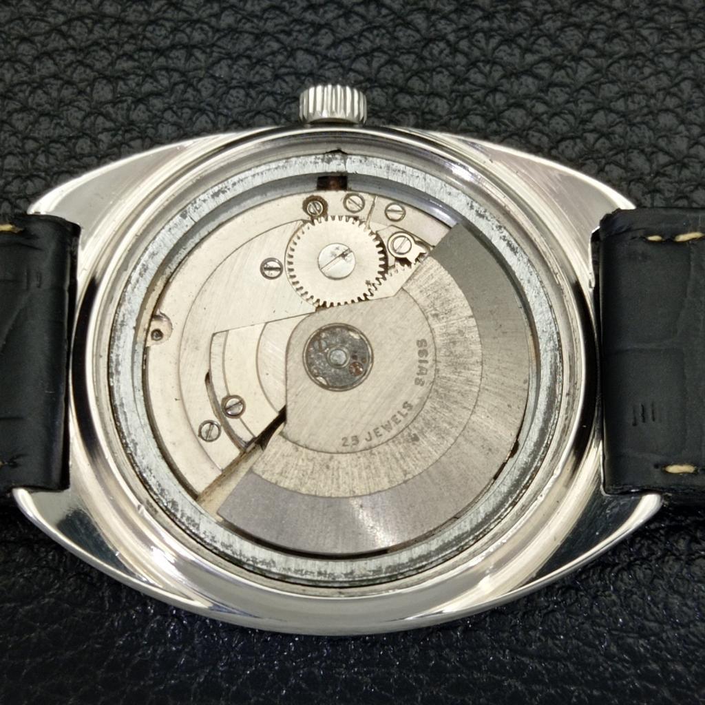USED EDOX AUTOMATIC SWISS MENS DATE WHITE COLOR DIAL WATCH A432199-2