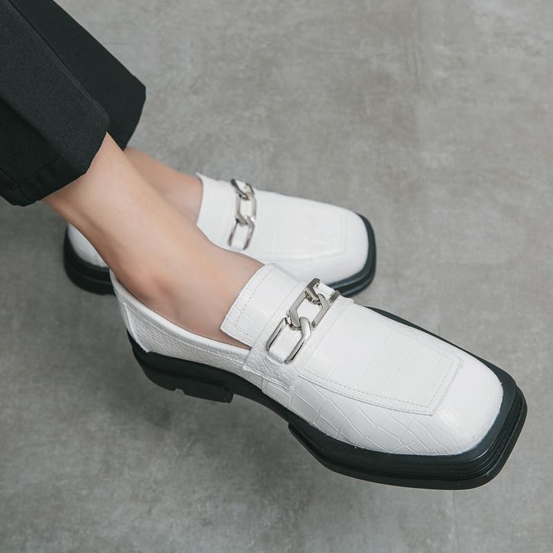 Fashion 2024 Hot Sale Classic Men Oxfords Shoes Handmade Mens Loafers Leather Comfortable Leisure Walk Shoes Man Non-Slip Driving Shoes