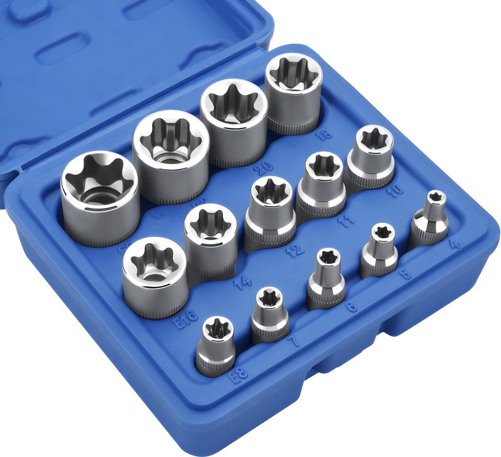 TORX socket set 14 pcs KD10335