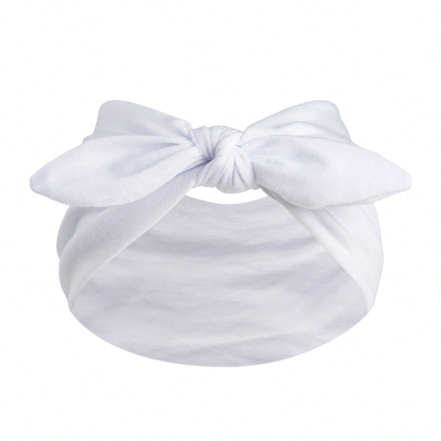 

Женская повязка на голову с бантом и кроличьими ушками, в стиле бохо, очень широкая, милая повязка на голову с узлом и кроличьими ушками, эластичная, однотонная, с узором пейсли, аксессуары для волос с бантом