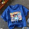 Bluey The Eras Tour Kids T-Shirt Cute Cartoon Character Print Short Sleeve Tee for Boys Girls Fashion Casual Tops